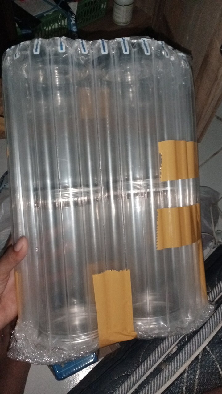 Pet Plastic Jar Bottle Honey Jar Transparent Food Jar Biscuit Jar Packing Sealing Jar Tea Pot(silver Cover Free Gasket)