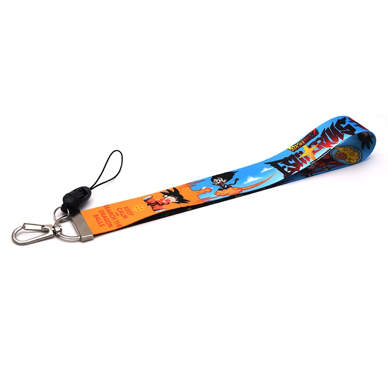 Tali lanyard Panjang Motif Dragon Ball Untuk Handphone