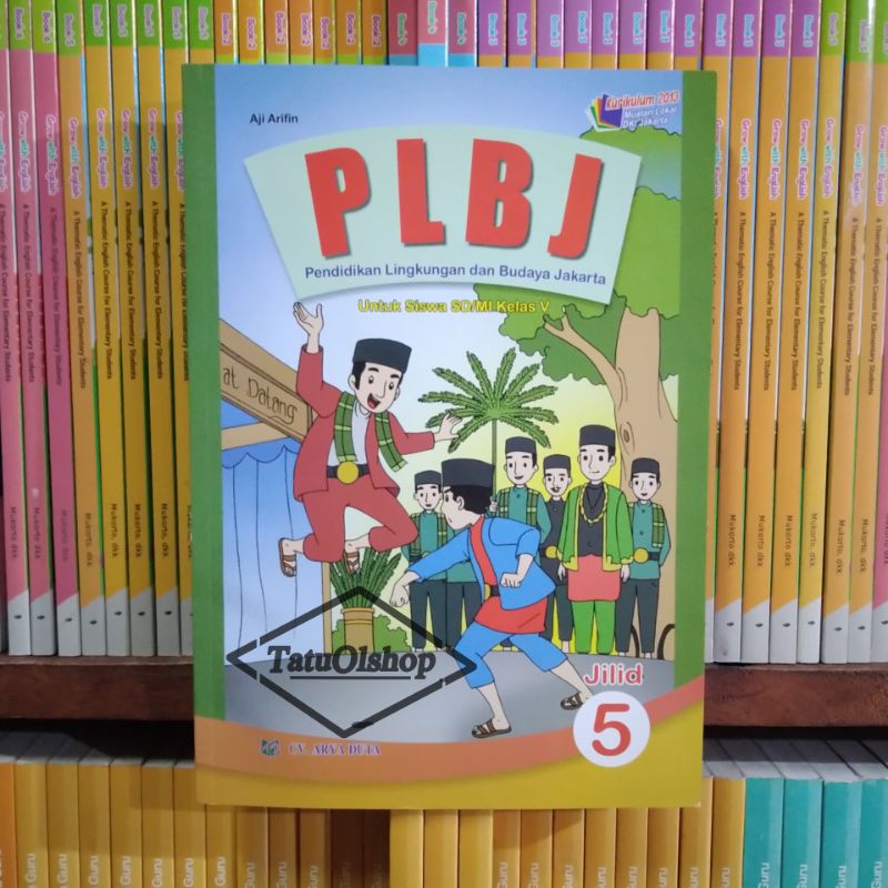Buku PLBJ SD Kelas 5 Kurikulum 2013 Original Arya Duta