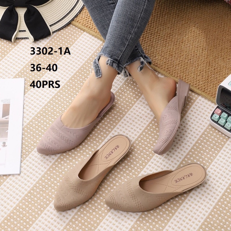 Sandal Selop Balance 3302 Selop Bustong Motif Rajut Terbaru