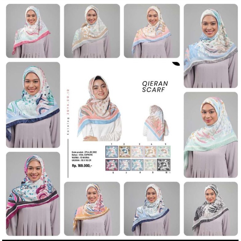 QIERAN SCARF ZOYA