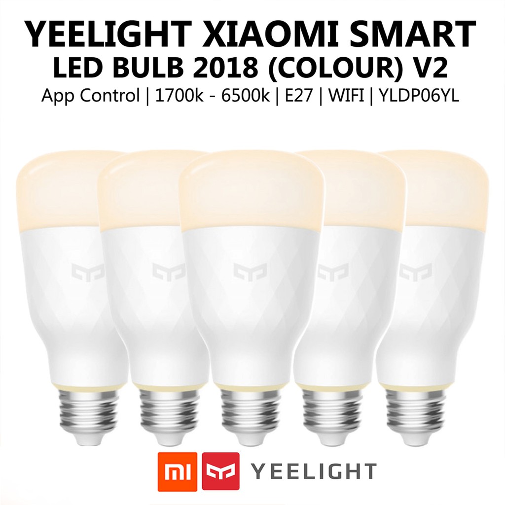 Yeelight LED Smart Bulb 1S WIFI DIMMABLE E27 8.5W 800 Lumens