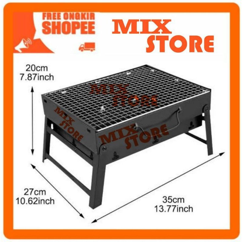Panggangan Portable Panggangan Lipat Panggangan Arang Lipat Panggangan Arang Portable