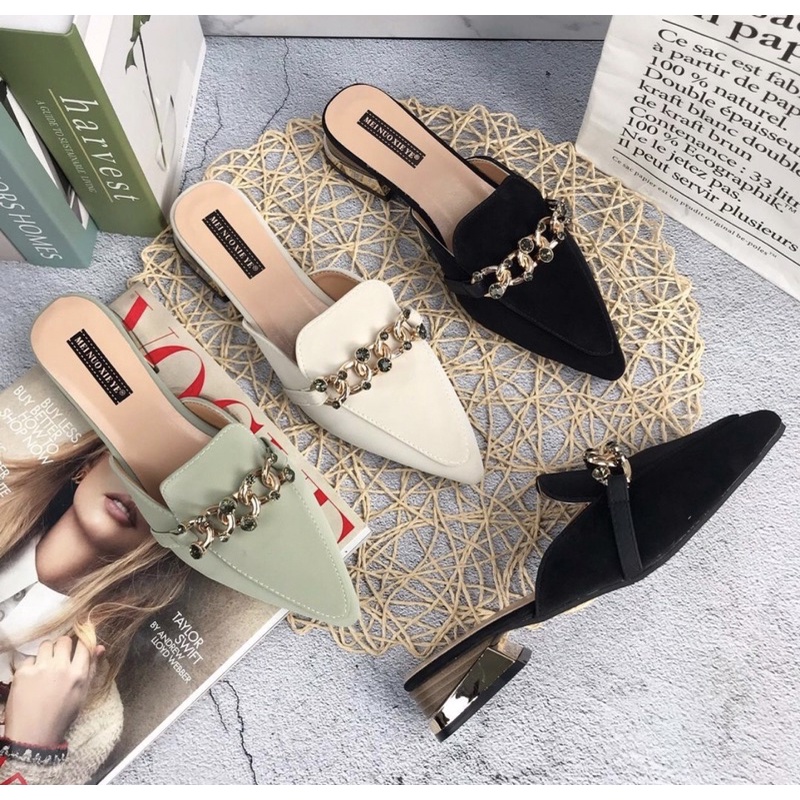 flatshoes Y311 wanita import realpict