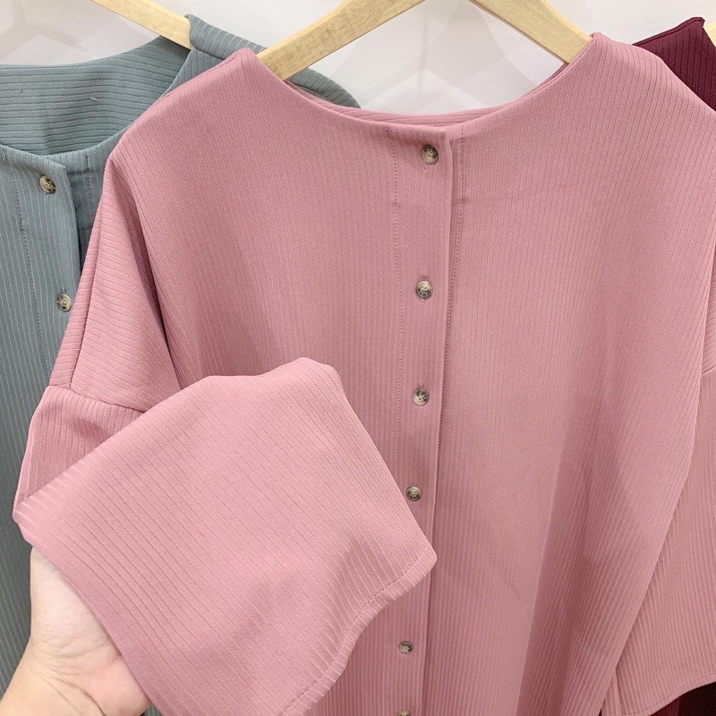 CIARA TOPS ( MINT / dustypink / burgundy)