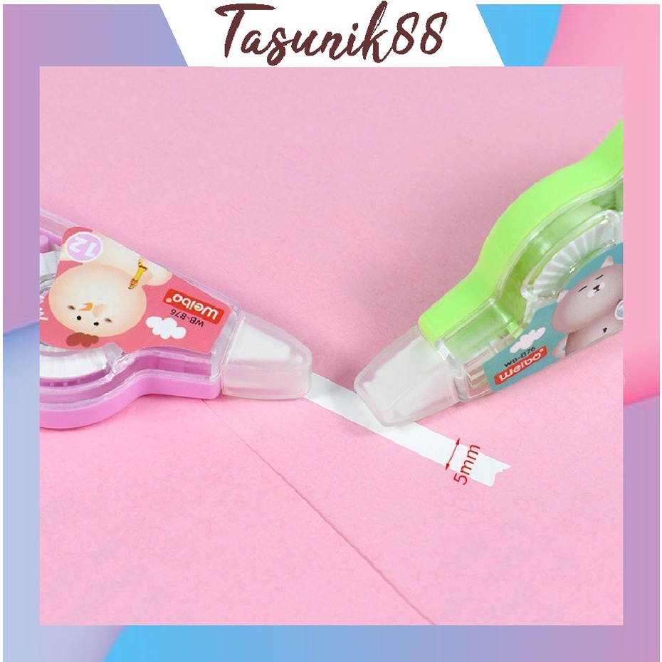 

⭐TasUnik88⭐ S002 Correction Tape Students Stationary School Supplies 5M Multiple Color