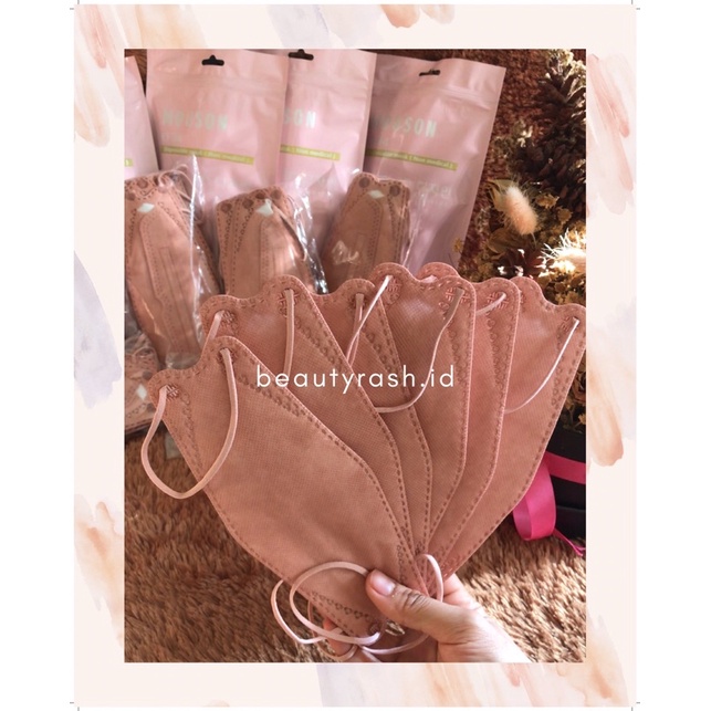 [TERLENGKAP] MASKER MOUSON KF94 MAUVE PINK