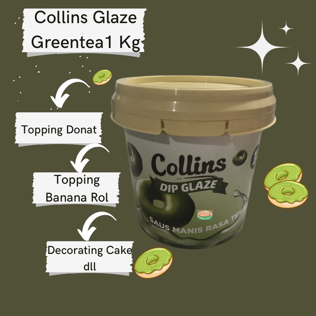 

Collins Glaze Green Tea 1 kg