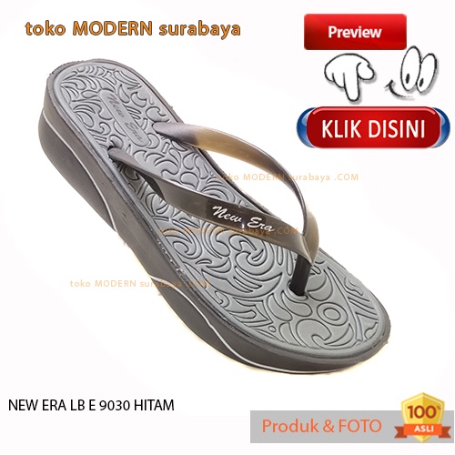 Sandal wanita casual sandal jepit karet NEW ERA LB E 9030