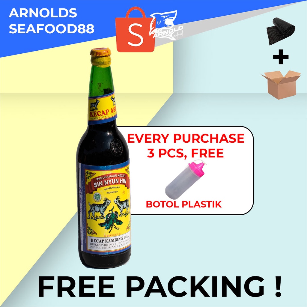 

Kecap Asin Kambing Dua Sin Nyun Hin 620 ml Singkawang Pontianak / PROMO BUNDLING / PROMO BUNDLE / PROMO KECAP MURAH / PROMO KECAP