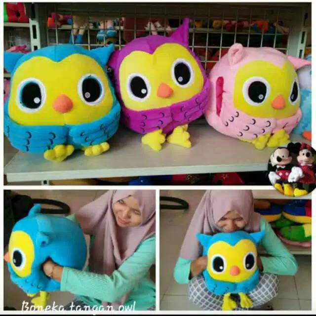 Boneka SNI roumang/rumang owl 35cm.