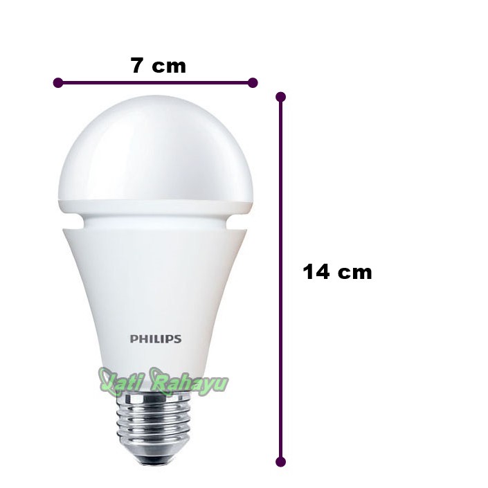 PHILIPS EMERGENCY LED 7,5 Wat 9 Wat RECHARGEABLE WHITE