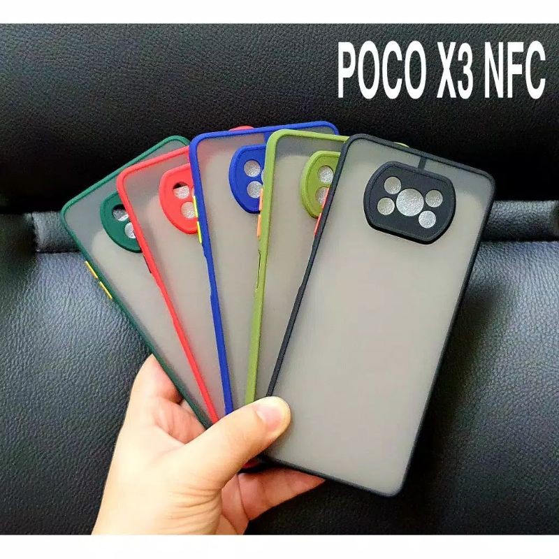 Case Xiaomi Poco X3 NFC Ultra Hard Soft Case Aero Frosted Matte Original Case Poco X3 NFC