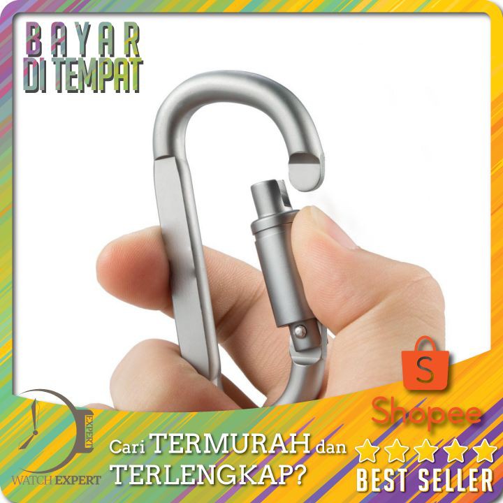 TERMURAH Metal Karabiner Mountaineering - GYMTOP 698