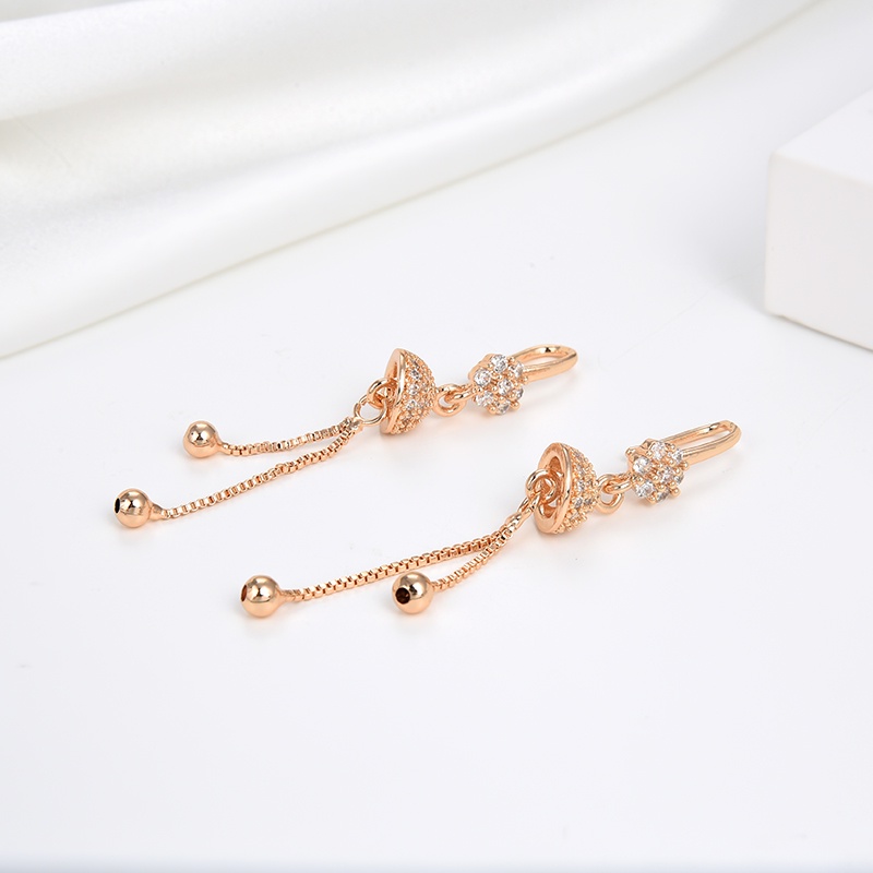 anting titanium wanita emas muda anti karat dewasa tusuk korea asli panjang dan luntur korea style selamanya dewasa 125e