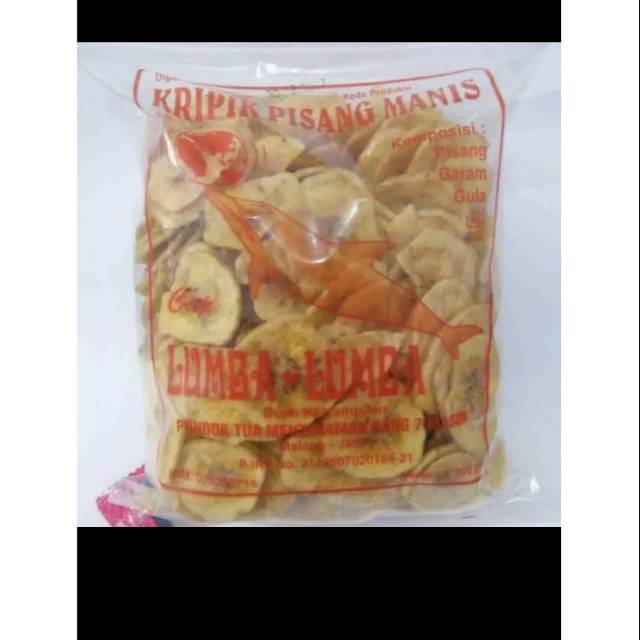 

Lumba - Lumba Kripik PISANG MANISSS 300gr