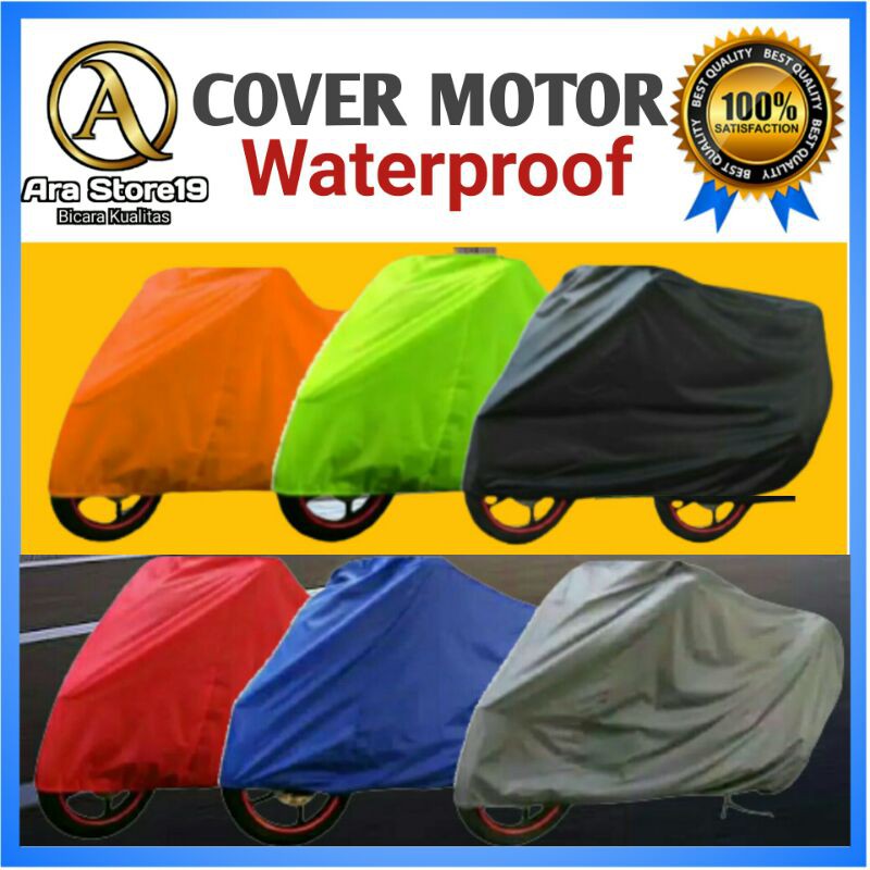 Cover sarung motor ANTI AIR  pelindung motor BEAT VARIO SCOOPY  MIO FINO NEXT XEON XRIDEWATERPROOF