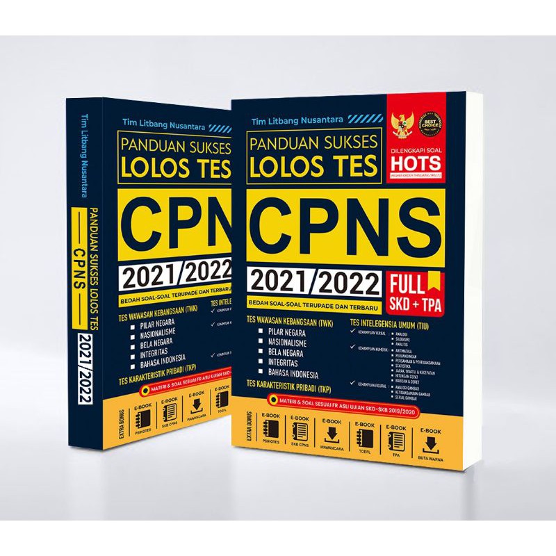 Buku Cpns 2021 Buku Cpns Cpns 2021 Panduan Sukses Lolos Tes Cpns 2021 2022 Hots Fr 2019 Shopee Indonesia