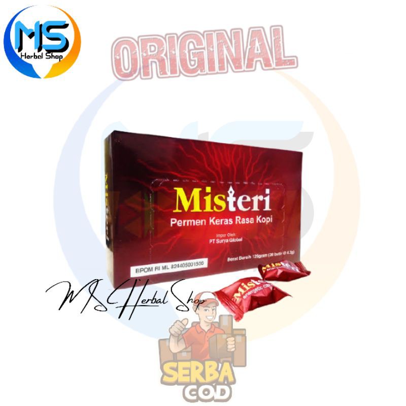 PERMEN MISTERI / MISTERI CANDY / PERMEN STAMINA PRIA / OBAT KUAT HISAP