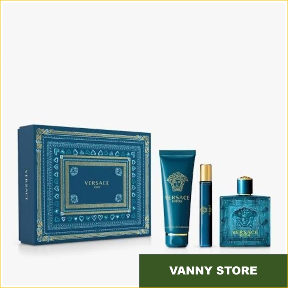 versace men's cologne set