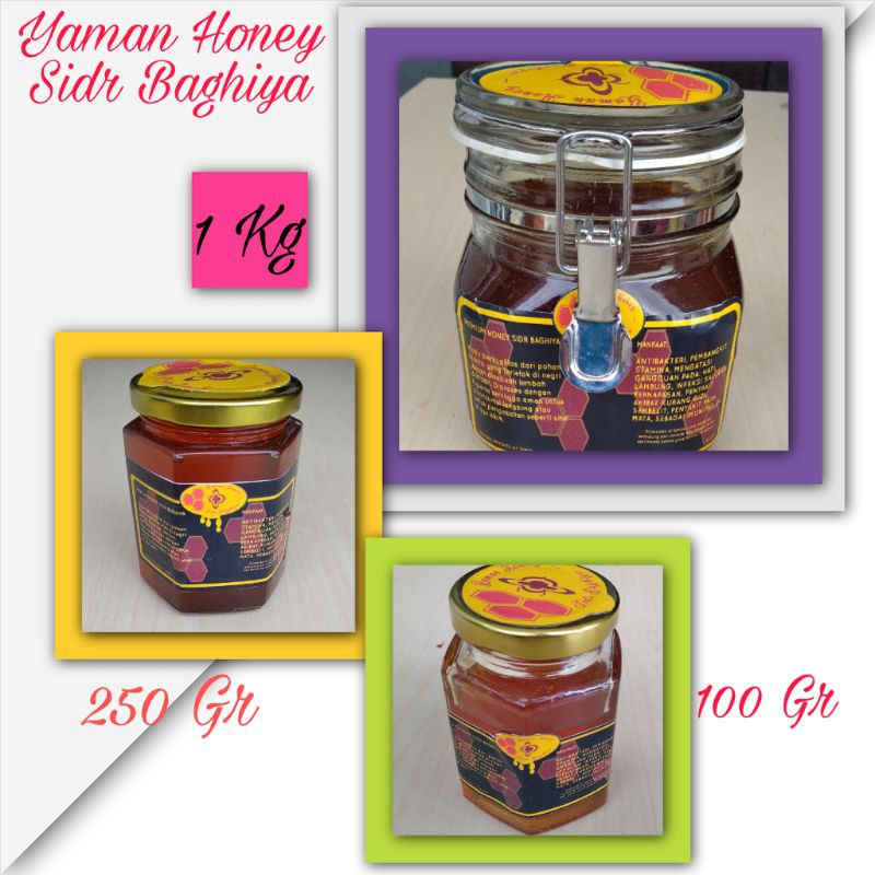 

Yaman Honey Sidr Baghiya ukuran 100 gram