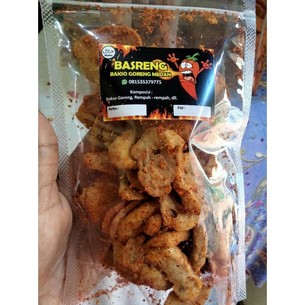 

BASRENG VIRAL/BAKSO GORENG/ORIGINAL/PEDAS/PEDAS DAUN JERUK/ORIGINAL DAUN JERUK/UKURAN STANDING POUCH 12X20