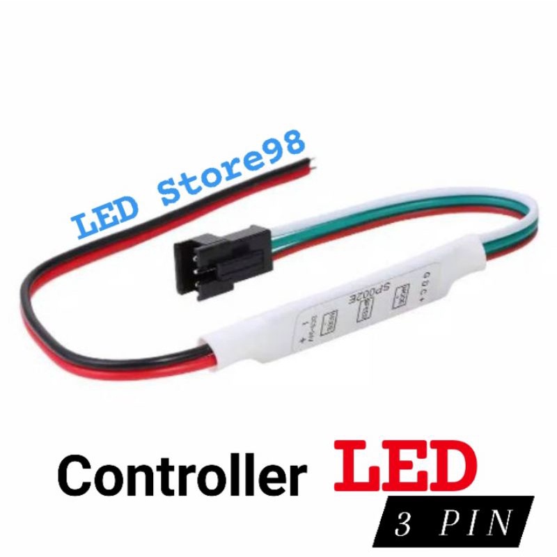 CONTROLLER LED RGB 3 PIN 12 VOLT