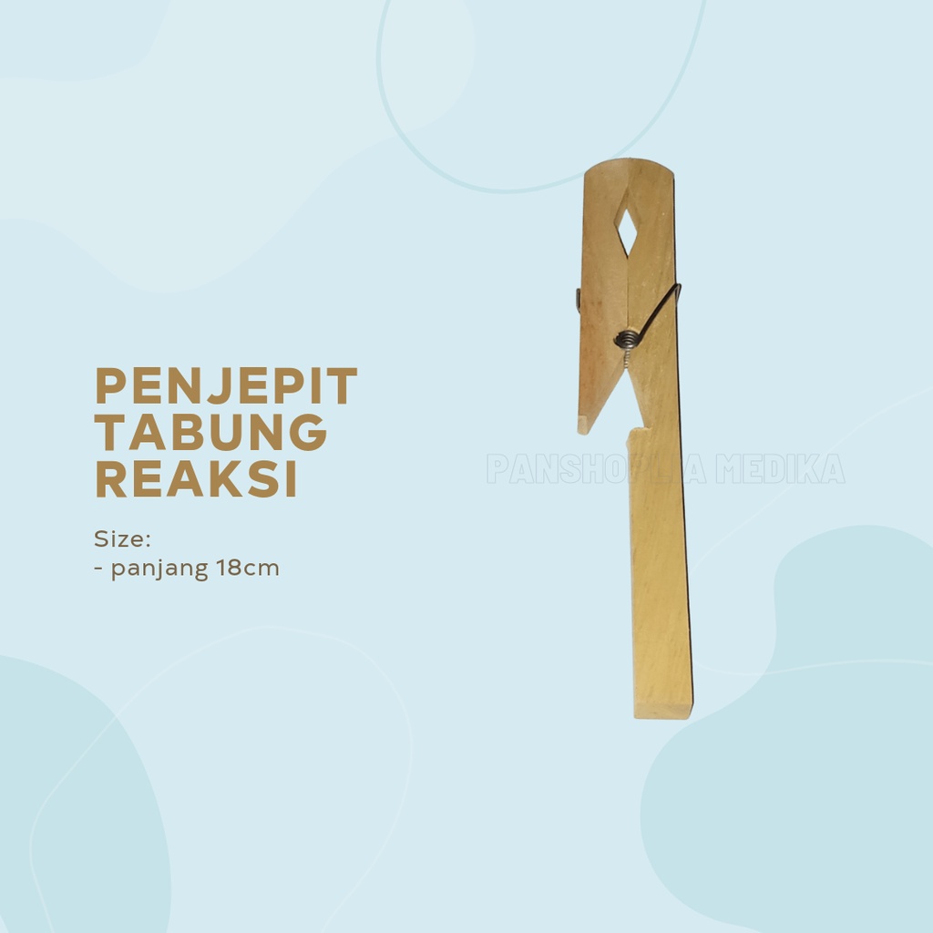 Alat Penjepit Tabung Reaksi l Gegep l Jepit Tabung Reaksi