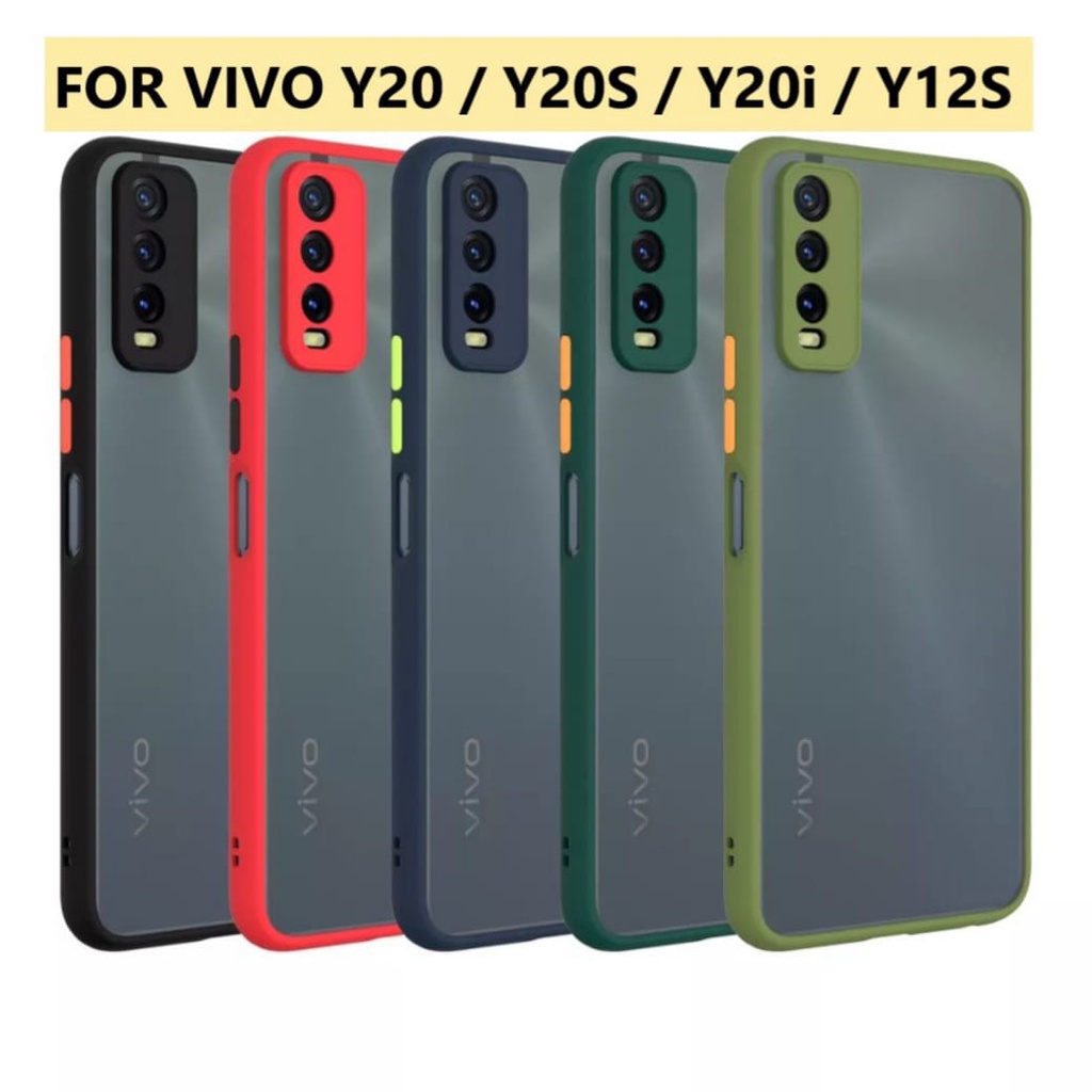 PROMO CASE VIVO Y20 / VIVO Y20i / VIVO Y20s / VIVO Y12s Case My Choice Dengan Pelindung Kamera Shockproof Case My Choice