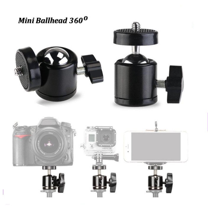 Trend-HEADBALL TRIPOD RINGLIGHT HEADBALL UNIVERSAL HEADBALL CAMERA MURAH