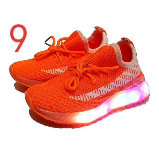 BALANCE YEZZY LED - SEPATU LAMPU ANAK IMPORT