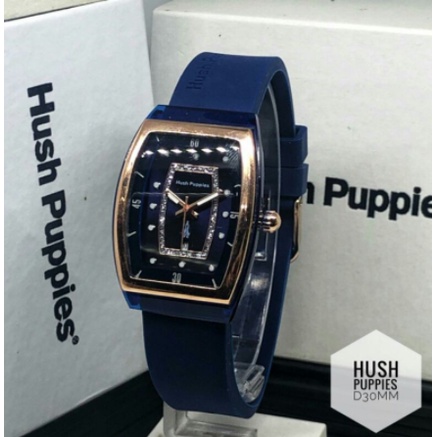 JGW-[✅COD] JAM TANGAN WANITA HUSH PUPPIES RUBBER OVAL JAM TANGAN CEWEK TERBARU HUSH PUPPIES KARET TANGGAL AKTIF-5