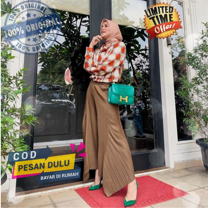 PROMO - CELANA KULOT PLISKET PREMIUM