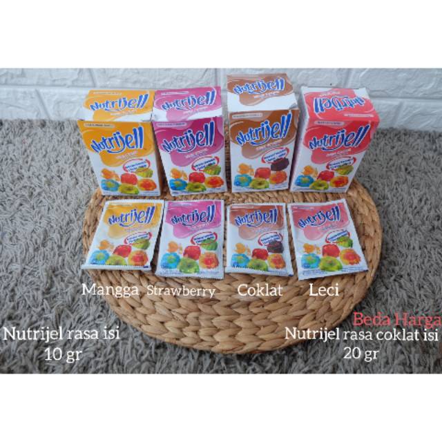 

Nutrijel Buah / Nutrijell Coklat