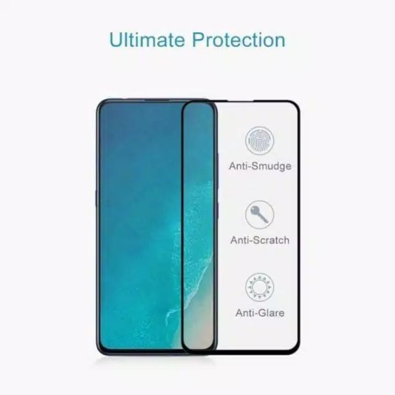 Tempered Glass Reno 6,4 Full Cover Protector Premium Quality