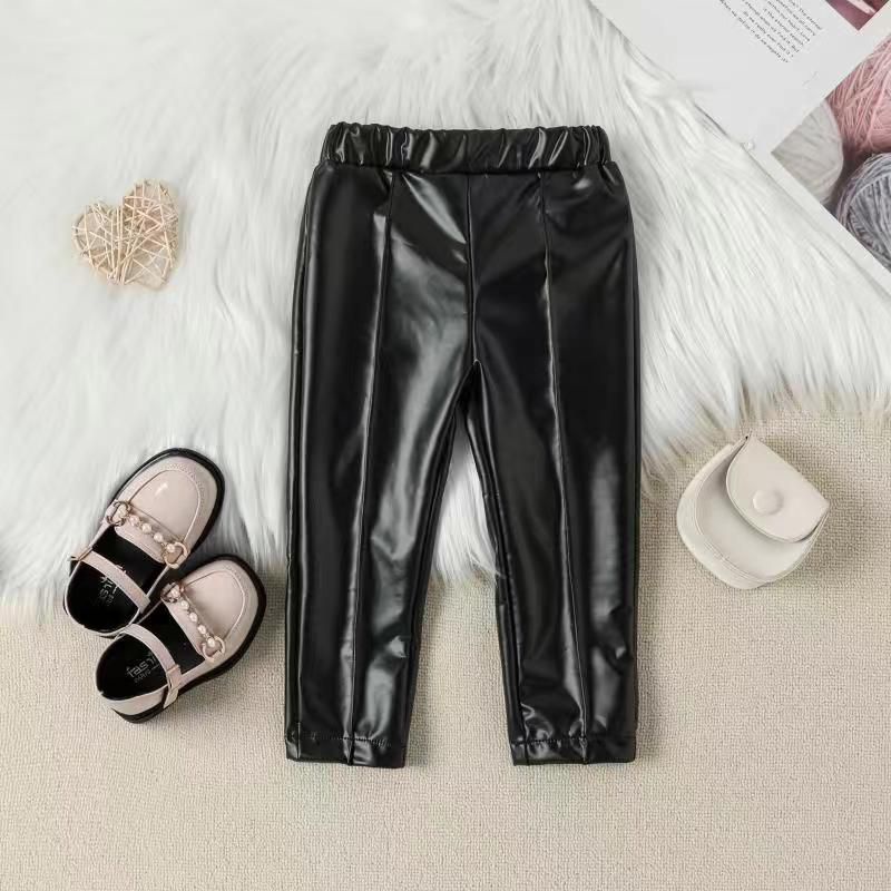 (LOLI-JKT) BS-293 FASHION BABY GIRL MODEL SERUT LEATHER SIZE 90-140