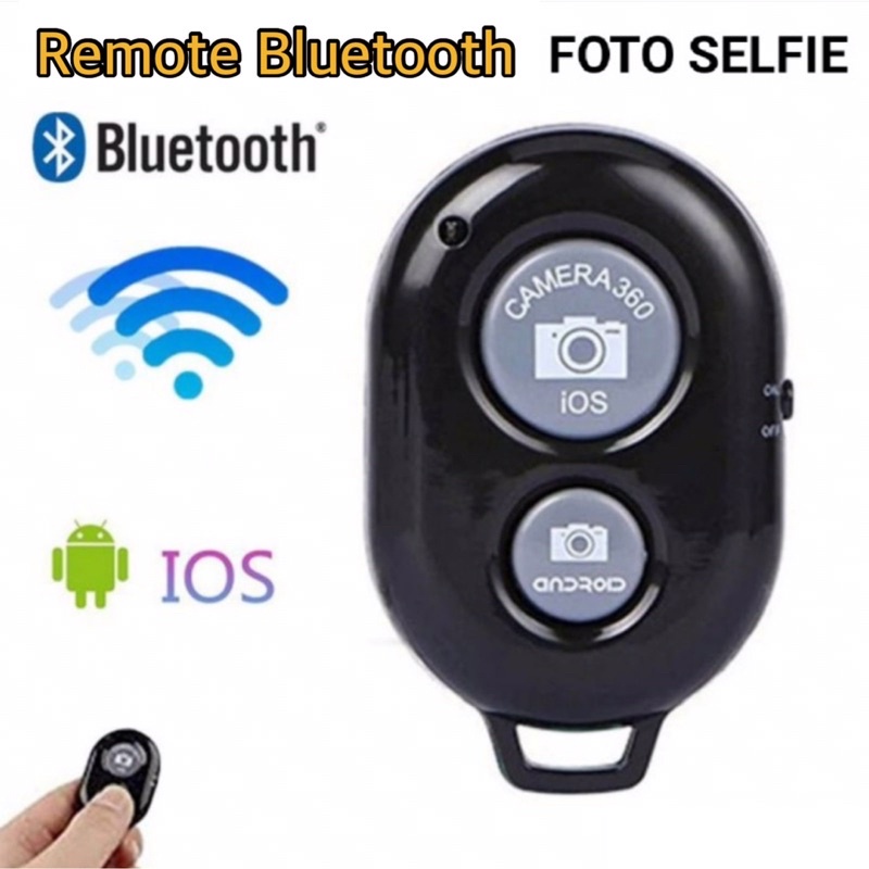 Remote Bluetooth Camera dan Handphone Buat Selfie Jarak Jauh