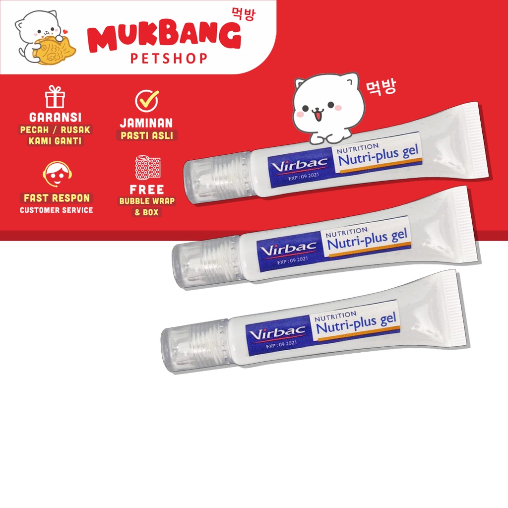 Nutriplus Gel Kemasan Kecil | Nutri Plus Gel Vitamin Kucing 15gr