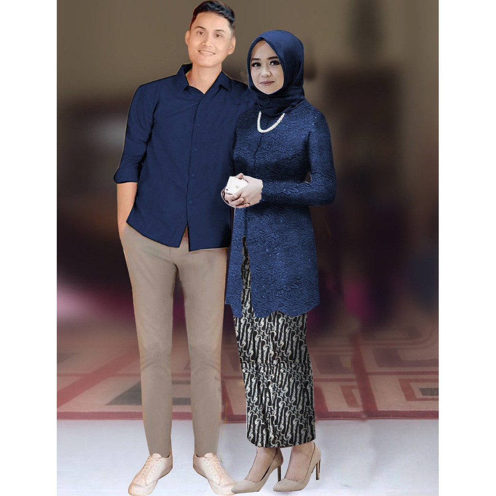 HOPYLOVY - Couple Kebaya Brukat Talina