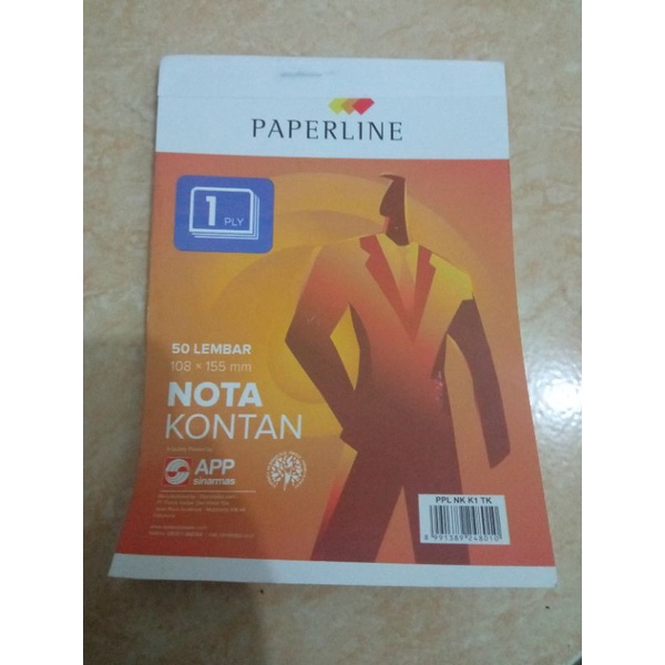 

BON 1 PLY NOTA KONTAN 108X155 MM