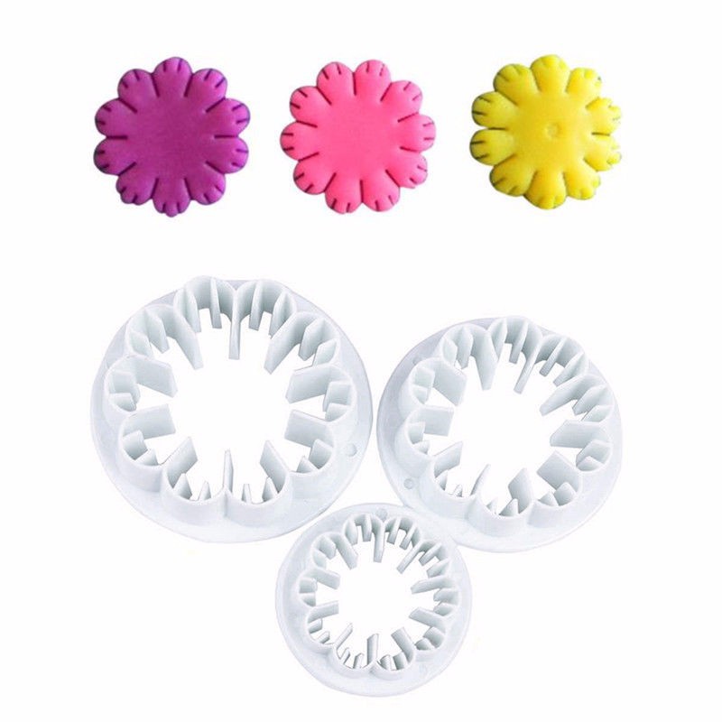 fondant cutter carnation / cetakan fondant bunga carnation