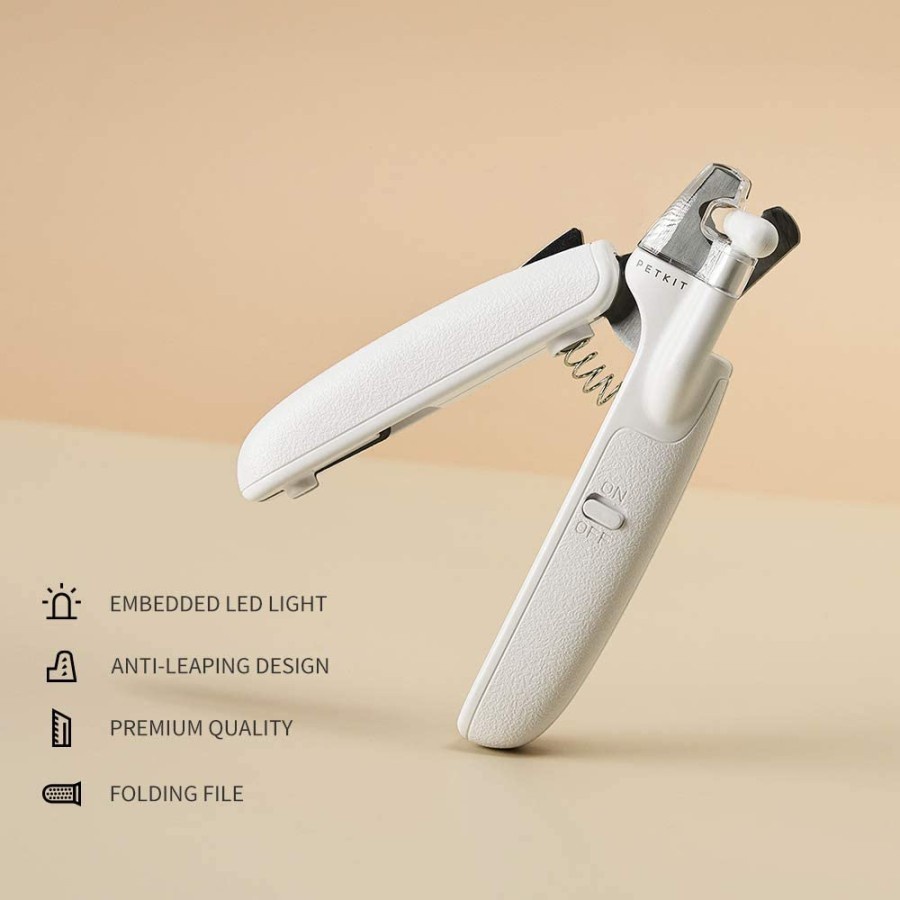 PETKIT LED Pet Nail Clipper Gunting Kuku Hewan Peliharaan