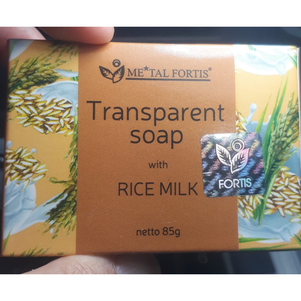 Sabun Muka | Sabun Beras | Sabun Susu Beras | Rice Milk Ukuran 85 Gram | Sabun Beras Susu |