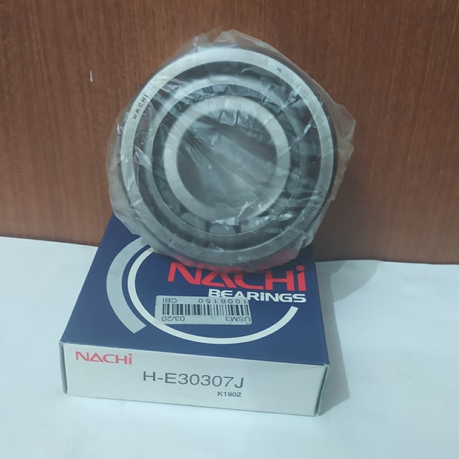 Tapered roller bearing 30307 merk NACHI JAPAN