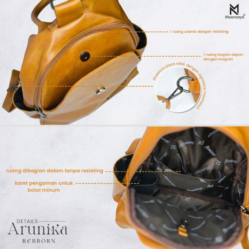 Tas ransel ARUNIKA|MOONZAYA|TAS WANITA