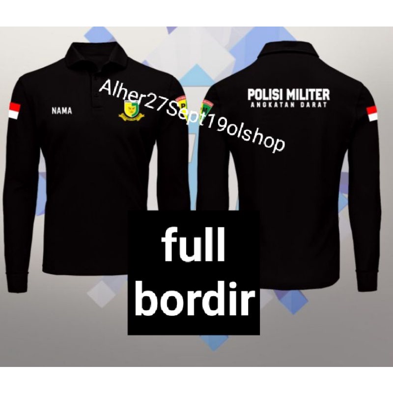 kaos PM kaos polisi militer baju PM baju polisi militer kaos kerah PM kaos kerah polisi militer polo