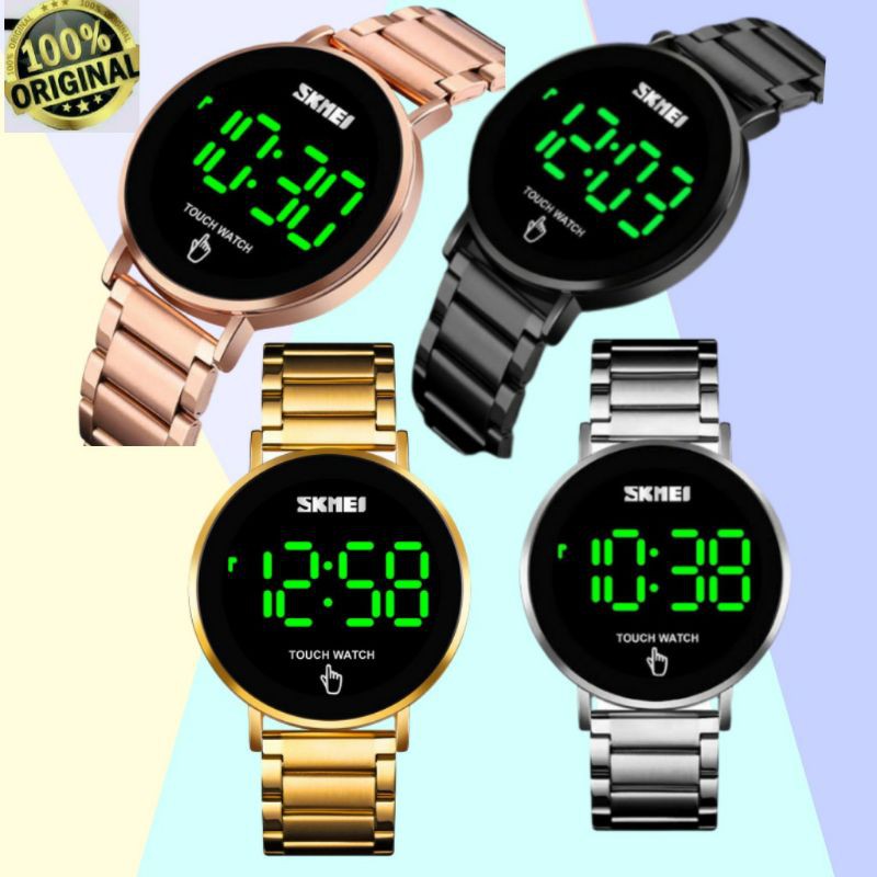 Jam tangan pria Skmei 1550 touch watch  Original Waterproof