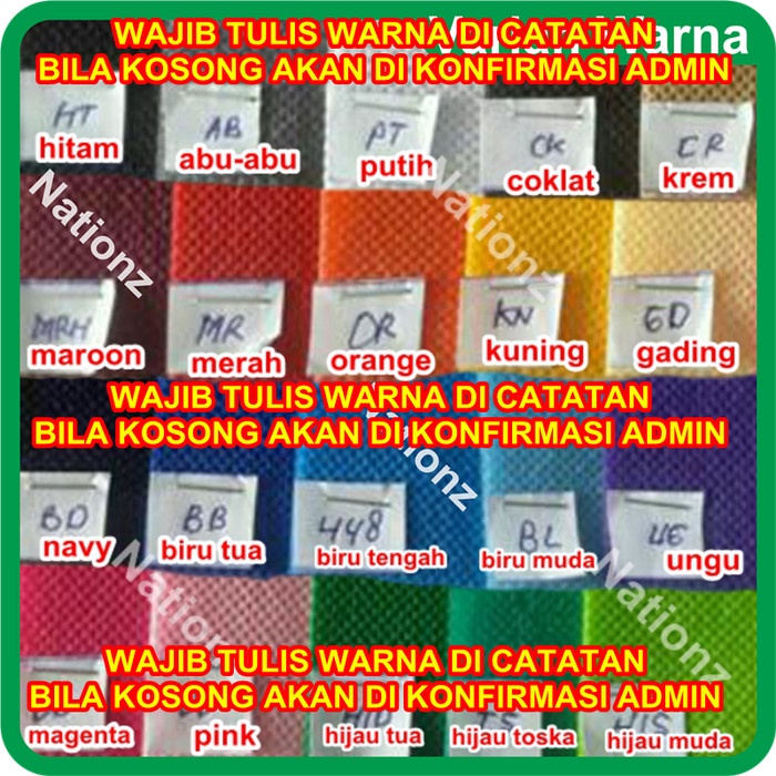 

PROMO Tas Spunbond 30x37 cm Flat Kantong Promosi Seminar Event Polos Murah - Tulis Warna