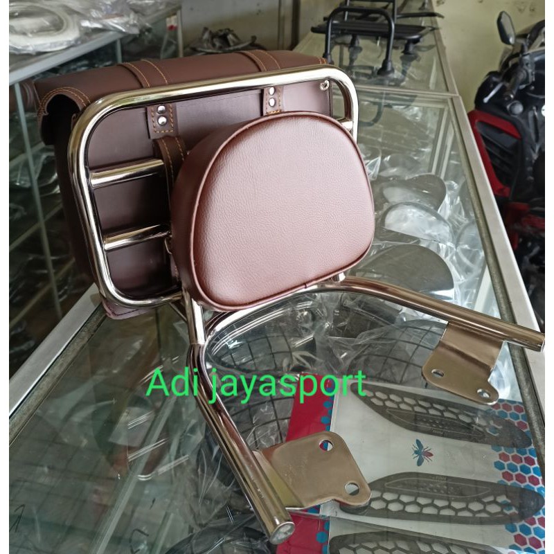 Aksesoris All New Scoopy Prestige Coklat Mate Brown