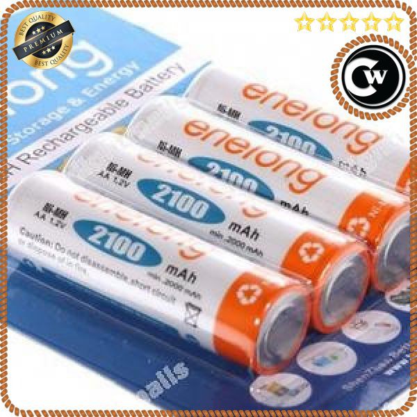 Baterai Cas Ni-Mh AA 2100mAh 4PCS